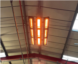 6kW Industrial infrarred heater factory image
